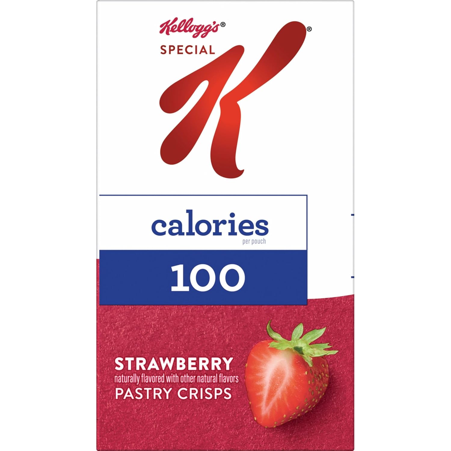 Special K Bar Pastry Crisps, Strawberry – Travel-Friendly Snack for Road Trips and Car Cup Holders