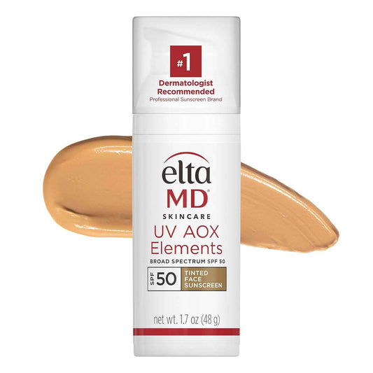 EltaMD UV AOX Elements Tinted Mineral Sunscreen SPF 50 – One-Step Clean Beauty Essential