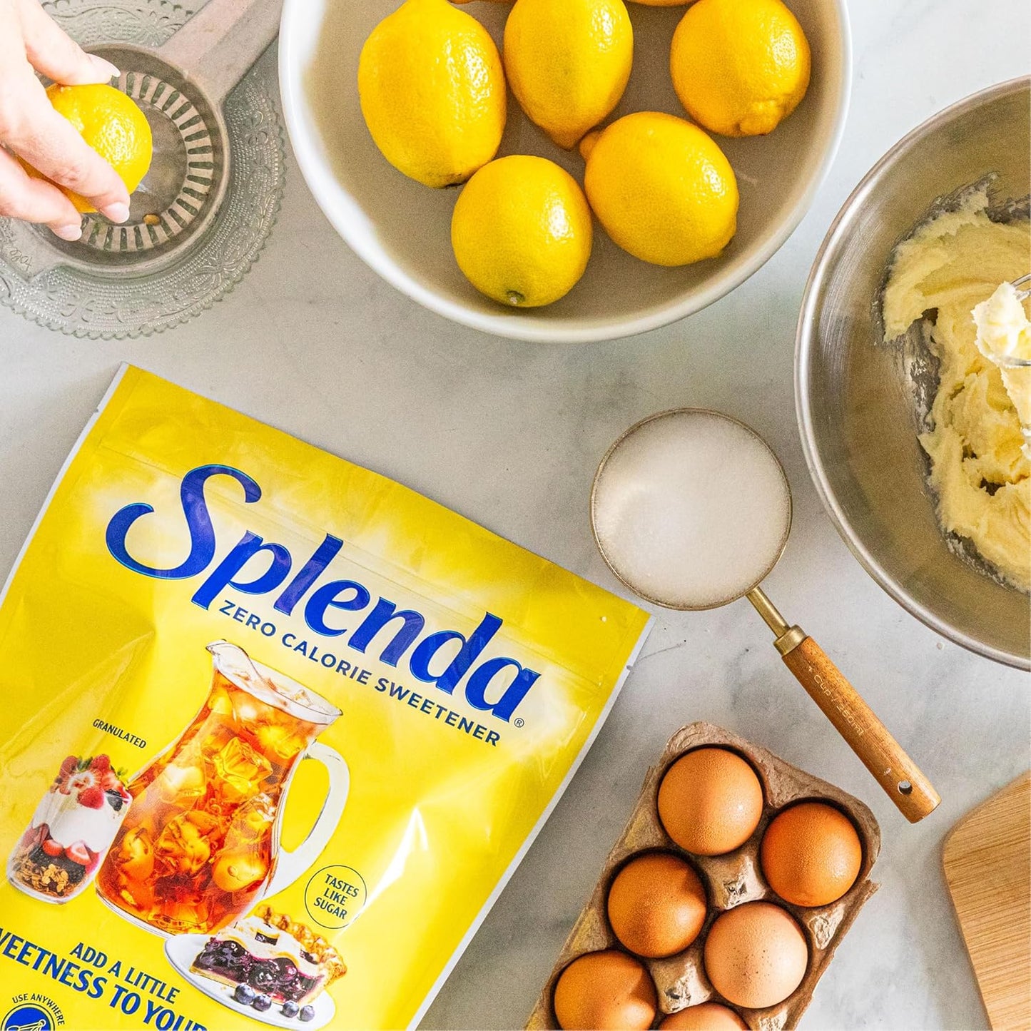 SPLENDA Granulated Sweetener – Office Pantry Staple for Focused Workdays and Calorie Control