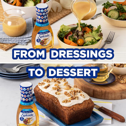 Splenda Multi-Use Allulose Syrup, Thoughtful Sugar Free Gift for the Dieter or Home Baker in Your Life, 8oz Bottle