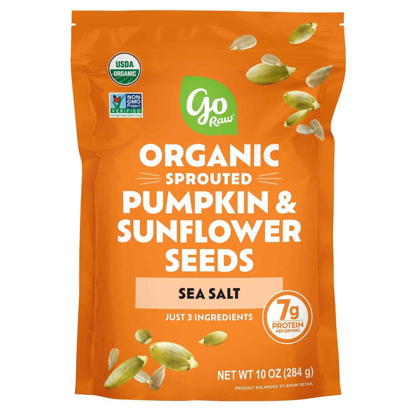 Go Raw Organic Sprouted Pumpkin & Sunflower Seeds – Mindful Keto Pantry Snack for Wellness Routines