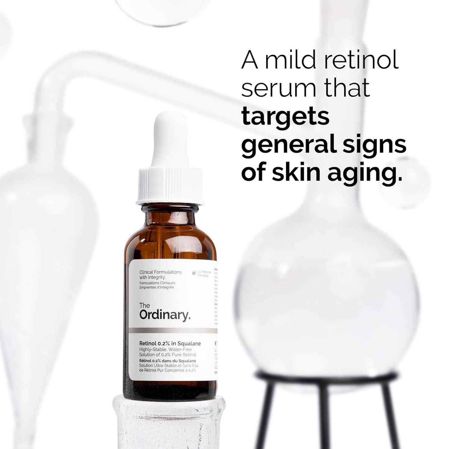 The Ordinary Retinol 0.2% in Squalane – Evening Wind-Down Serum for Bedroom Vanity Routines