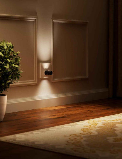 LumiNest Decor Night Light 6 Pack – 3000K Warm Plug in Wall Accent for Bedroom, Living Room and Entryway, Stylish Uplight Glow