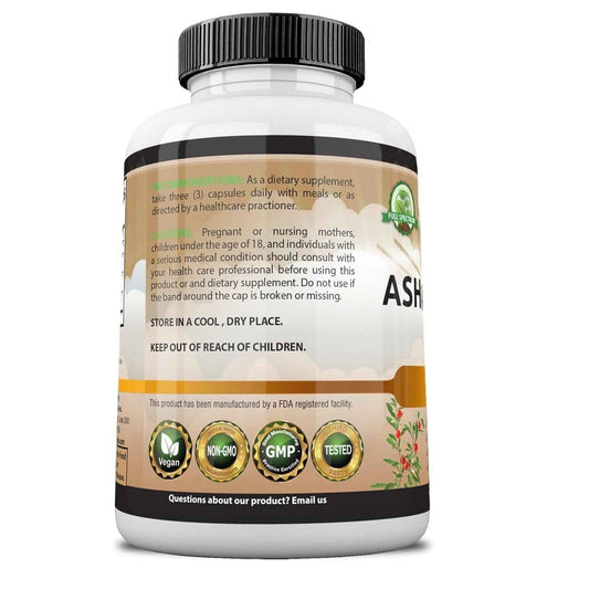 NaturaLife Labs Ashwagandha 2100 mg – Caffeine Alternative for Morning Focus and Sustained Workday Energy