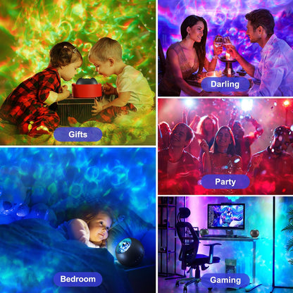 Star Night Light for Children – Child-Friendly LED Galaxy Projector with Bluetooth Speaker for Playroom and Nursery