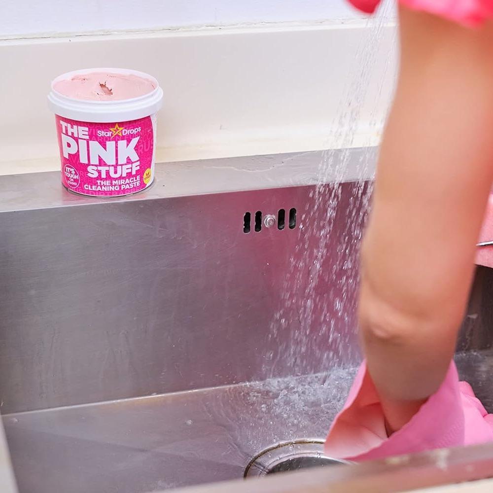 Stardrops The Pink Stuff Paste & SQeeZY Sponge Bundle – Thoughtful Housewarming Gift for New Homeowners and Renters