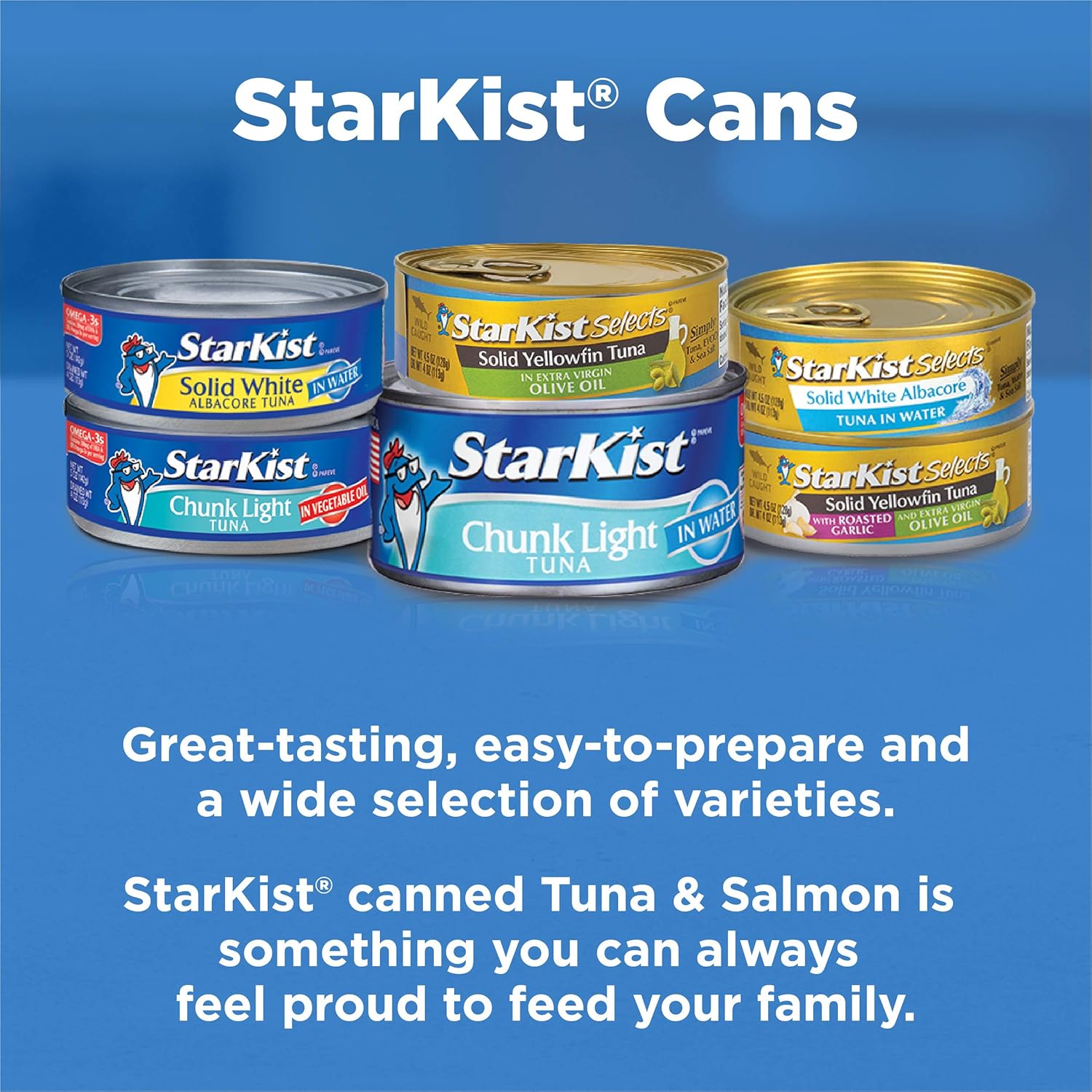 StarKist Selects No Salt Added Chunk White Albacore Tuna in Water - 4.5 oz Can for Clean Ingredient Pantry