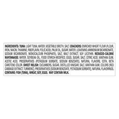 StarKist Tuna Salad Lunch Kit – 18g Protein Clean-Ingredient Lunch for Meal Prep