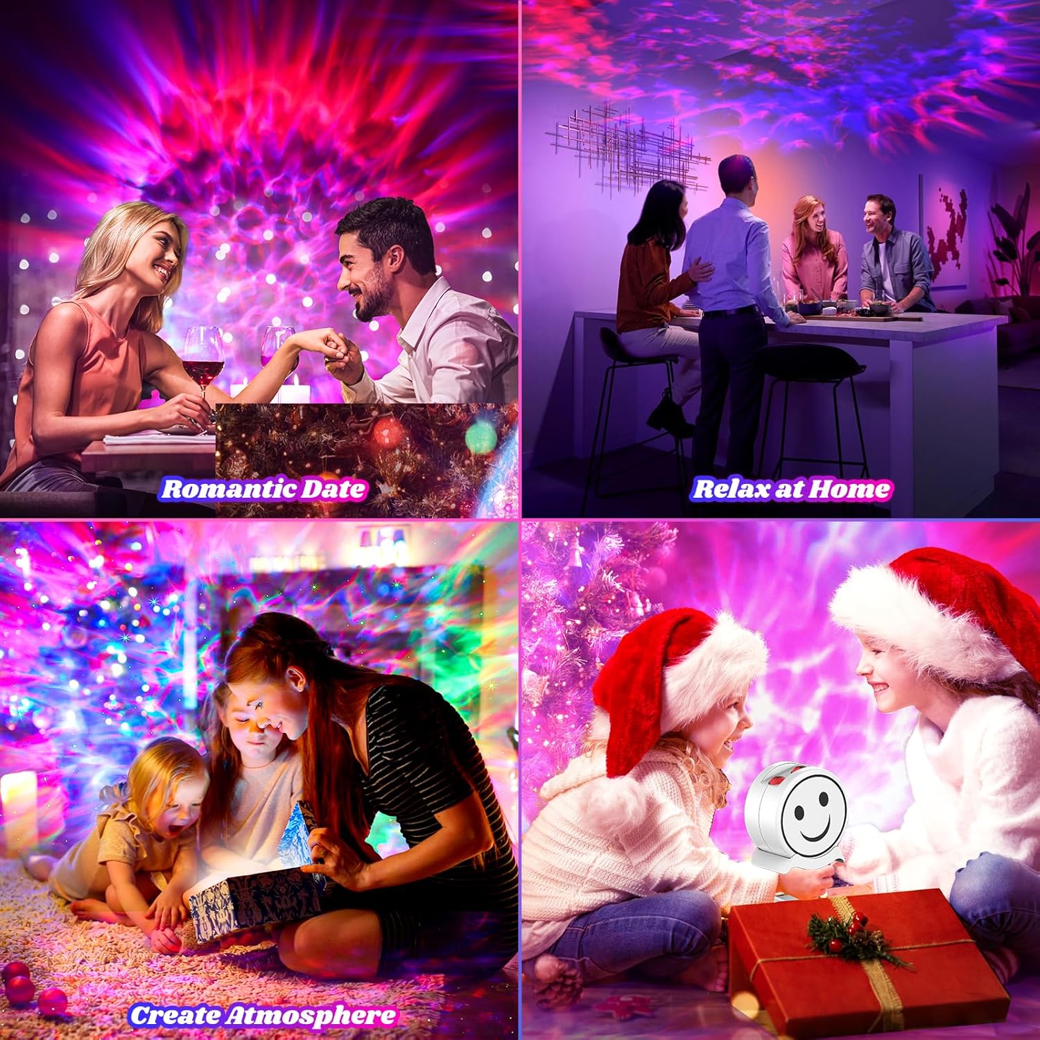 StarryGlow Galaxy Projector – Galaxy Light Star Projector for Bedroom, Thoughtful Birthday Gift for Women and Mom