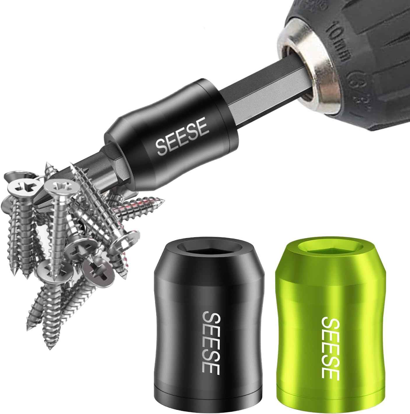 Magnetic Screw Ring – Prevent Dropped Screws on Finished Surfaces and Delicate Electronics
