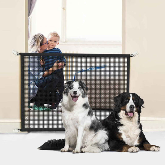 Cupount Pet Gate for Living Room and Playroom – Safe Shared Zone for Toddlers, Babies, and Small Dogs