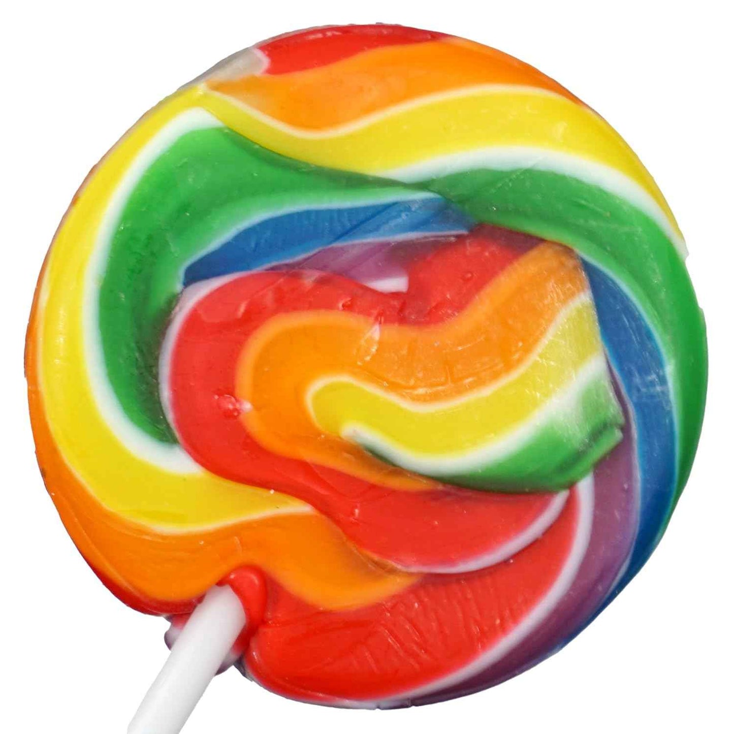 Hampton Popcorn & Candy Company Swirl Lollipops 24 Pack – Individually Wrapped Road Trip Snacks for Car Cup Holders and Backpacks