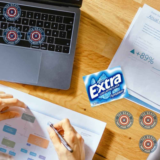 EXTRA Peppermint Sugar Free Gum Back to School Care Pack for Elementary Kids Lunchboxes