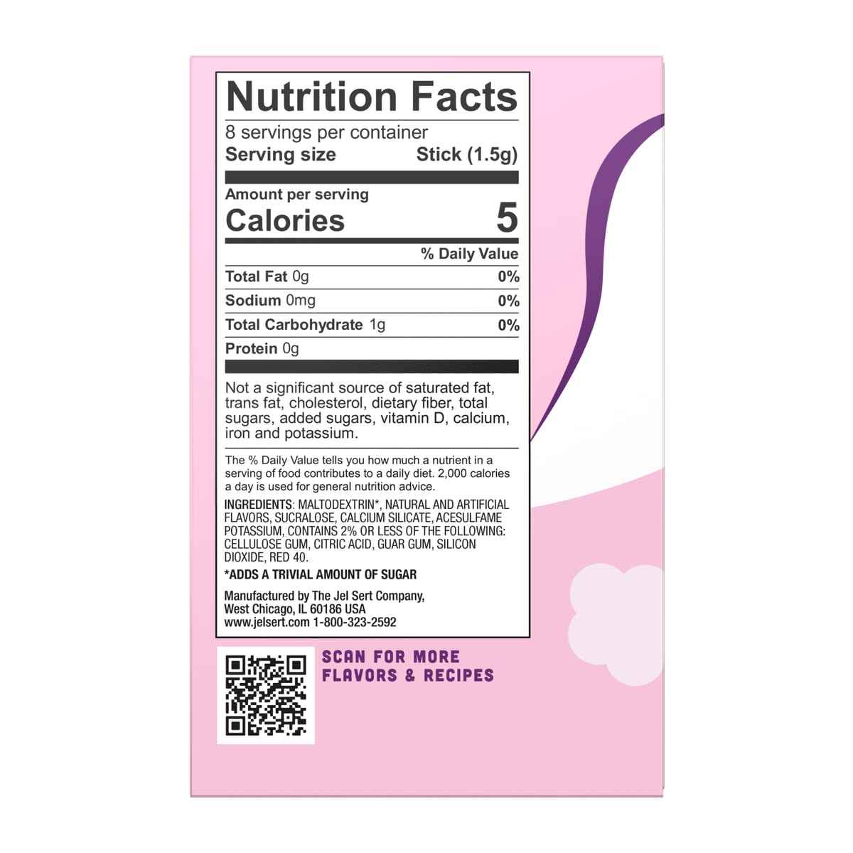 Wyler's Light Cotton Candy Flavor Packets - Fun Low Calorie Drink Mix for Birthday Party Tables and Soccer Sidelines