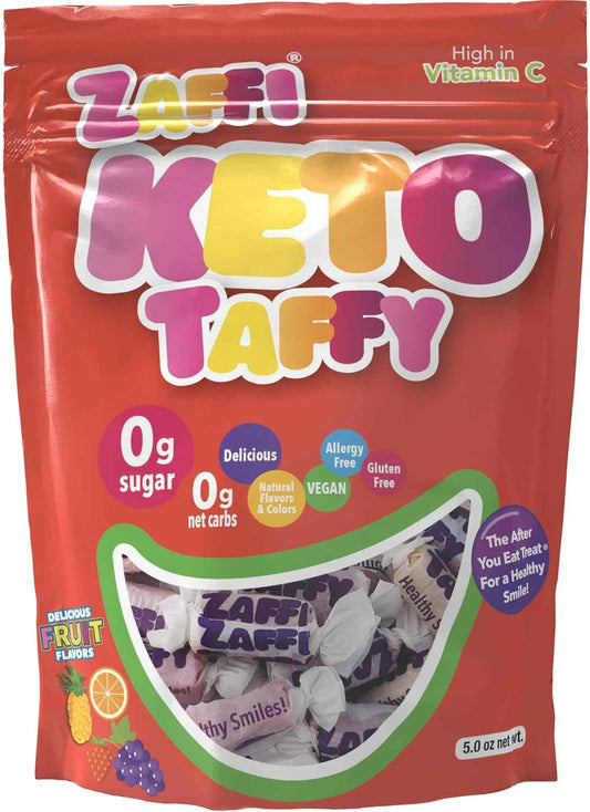 Zollipops KETO Taffy 3oz Variety Bundle – Stocking Stuffer and Housewarming Present for Low-Carb Lifestyle Followers