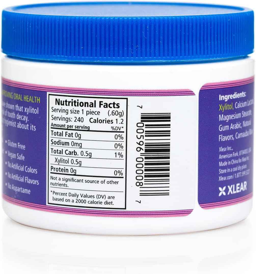 Spry Berry Blast Xylitol Mints – Choking-Safe Sugar-Free Candy for Children and Seniors, Bulk Oral Care