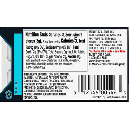 Dentyne Ice Winter Chill Sugar-Free Chewing Gum – Holiday Stocking Stuffer and Small Gift Idea for Coworkers