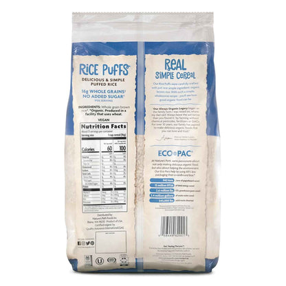 Nature's Path Organic Rice Puffs – Thoughtful Clean Eating Gift for Health-Conscious Friends