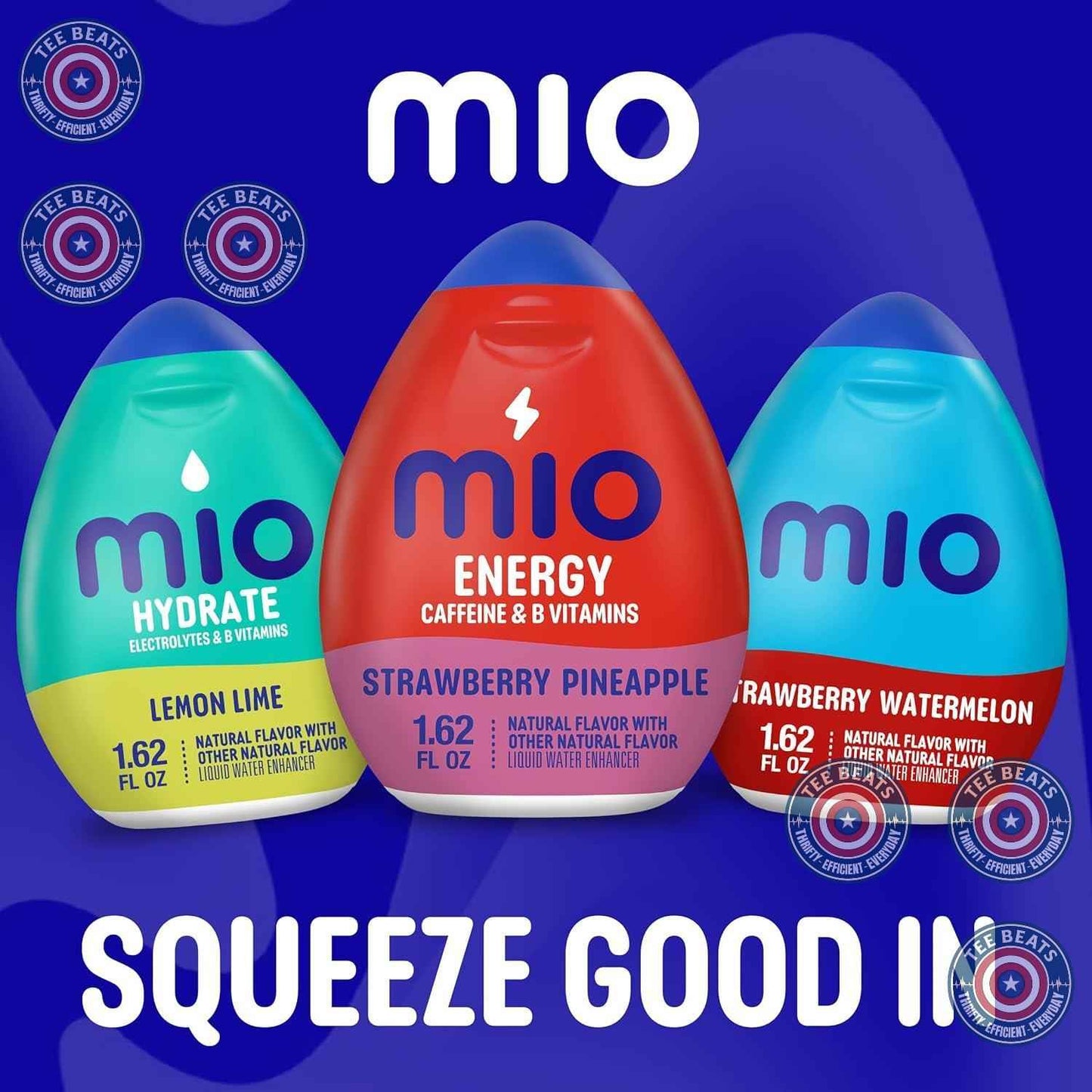 mio Energy Strawberry Pineapple Drops – Trail and Gym Bag Hydration for Active Lifestyles