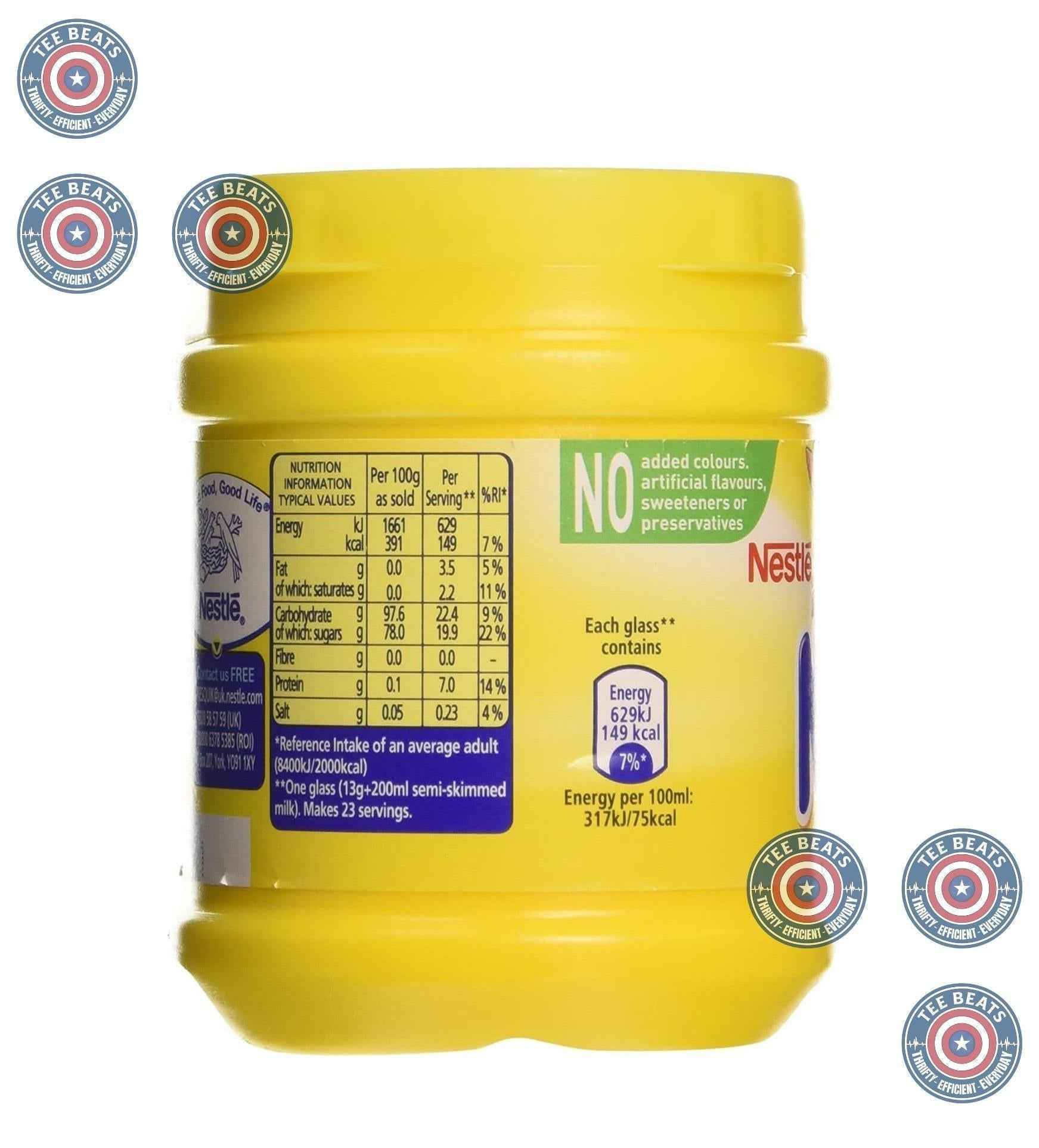 Nesquik Banana Flavour 300g Tin – Thoughtful Housewarming Gift for Busy Parents and Students