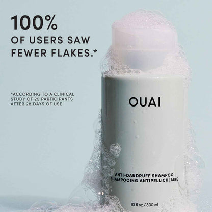 OUAI Anti Dandruff Shampoo – Calming Scalp Care Ritual for Nightly Self-Care Routine, 10 Fl Oz