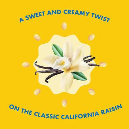 Sun-Maid Vanilla Yogurt Raisins – Picnic and Road Trip Snack Pouches, 6 Single-Serve 1 oz Travel Packs