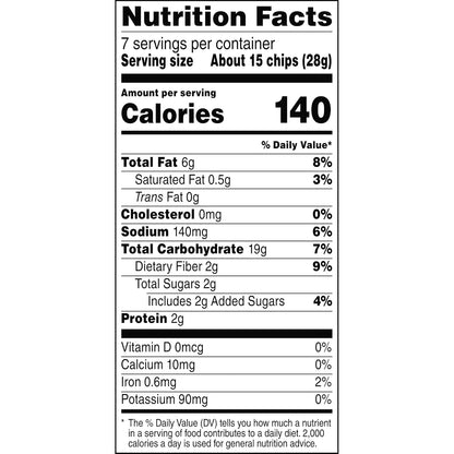 SunChips Garden Salsa Whole Grain Chips, 7 oz – Travel-Ready Sharing Bag for Road Trips and Commuter Snacking