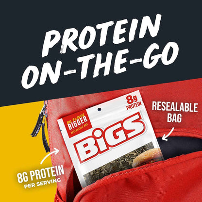BIGS Sunflower Seeds Cheeseburger Flavor – Low-Carb Crunch for Late-Night Study Fuel