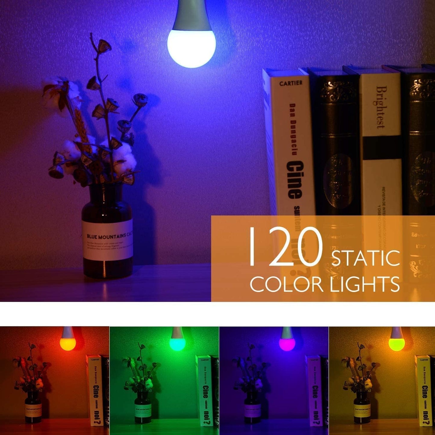 SUNNEST Color Changing Light Bulb – Bedtime Wind Down Ritual Light for Better Sleep, 5700K Warm White with 1–23H Timer