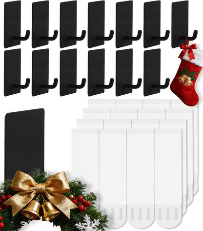 Brilmeadows Stainless Steel Towel Hooks – Modern Bathroom Decor Upgrade in Black, Gold, or Silver
