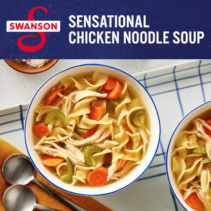 Swanson Natural Goodness Lower Sodium Chicken Broth – Ready-to-Pour Flavor Base for Efficient Meal Prep