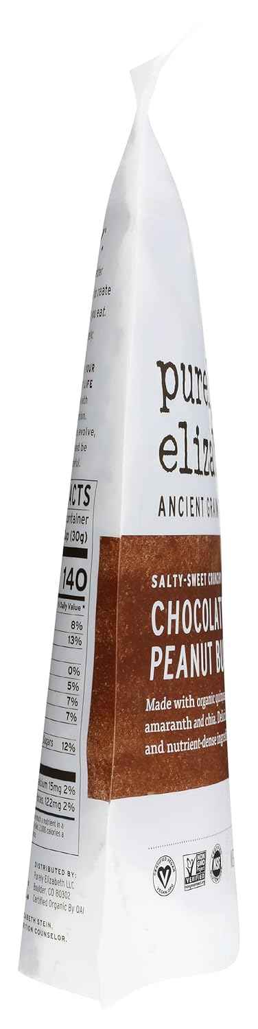 Purely Elizabeth Chocolate Peanut Butter Ancient Grain Granola – Trail-Ready Fuel for Hiking and Cycling Adventures