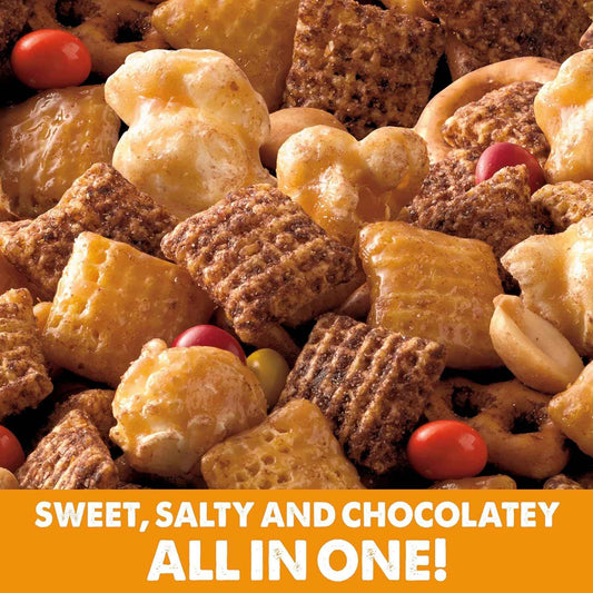 Chex Mix Turtle Snack Mix – Gourmet Indulgent Party Mix for Upscale Get-Togethers and Wine Nights
