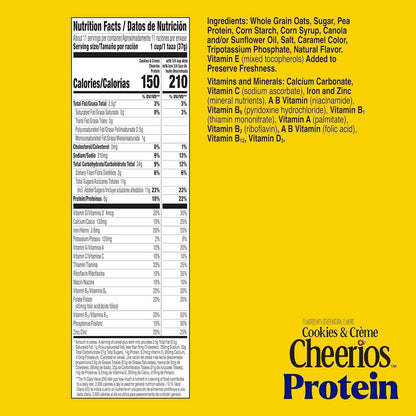 Cheerios Protein Cereal, Cookies and Crème – Quick High-Protein Breakfast for Focused Home Office Mornings
