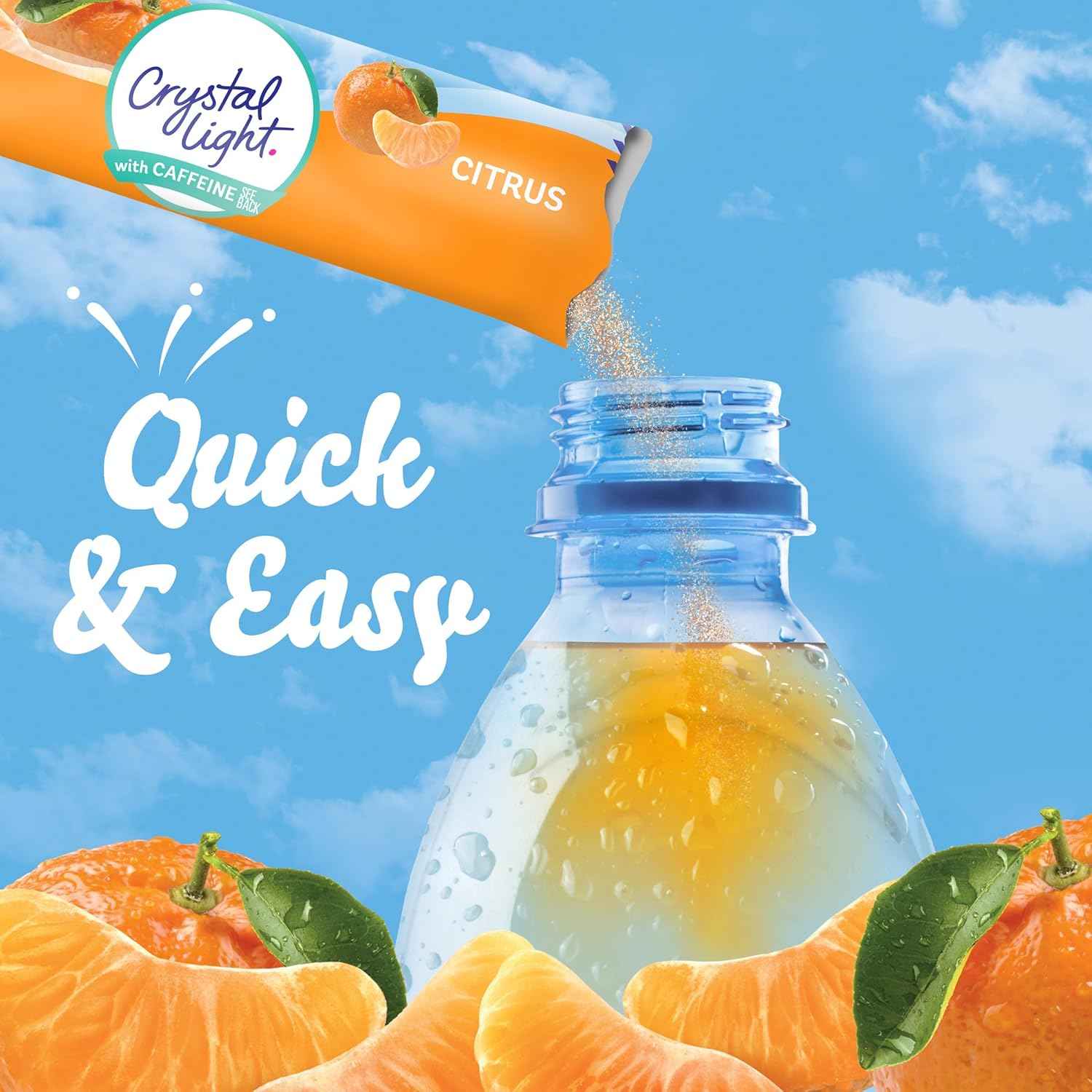 Crystal Light Lemon Iced Tea Sugar-Free Powdered Drink Mix – 5 Calorie Desk Alternative to Soda for Focused Workdays, Bulk 120 Count