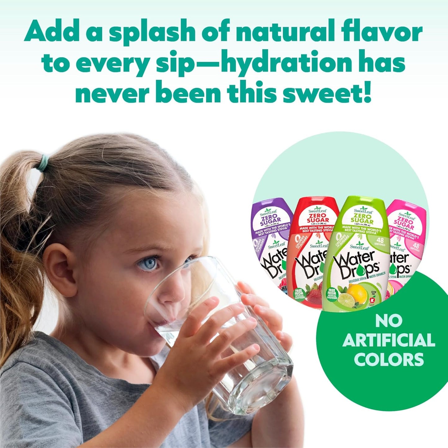 SweetLeaf Strawberry Kiwi Water Drops – Easy Stocking Stuffer and Housewarming Gift for Keto and Diabetic Friends, 2 Pack