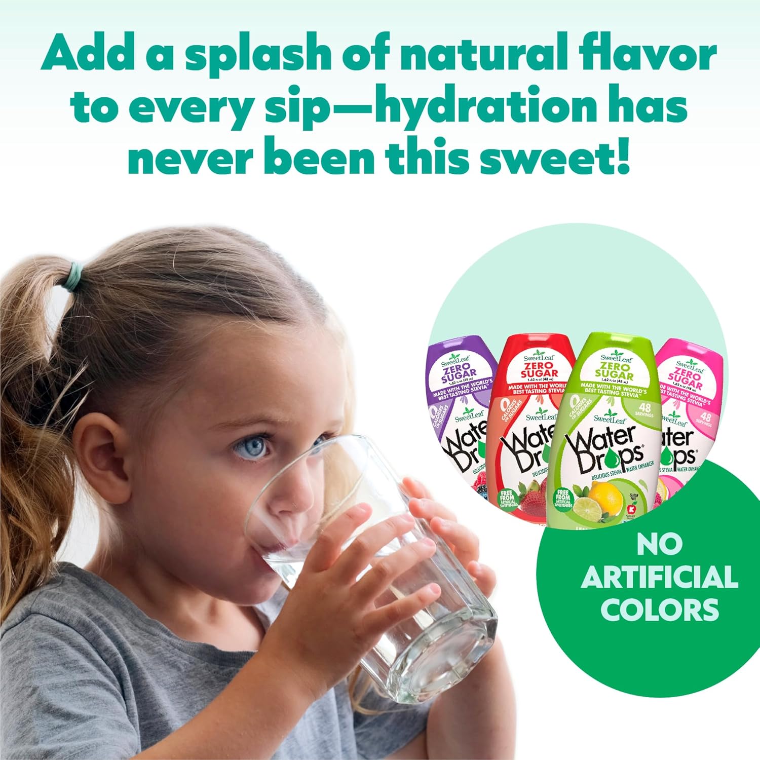 SweetLeaf Strawberry Kiwi Water Drops – Easy Stocking Stuffer and Housewarming Gift for Keto and Diabetic Friends, 2 Pack
