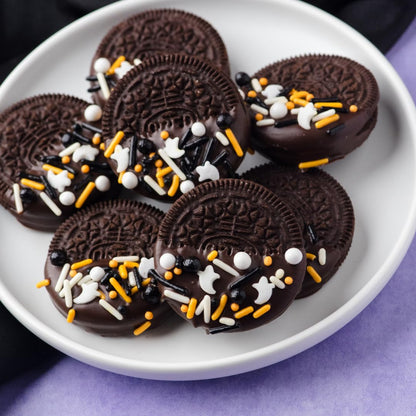 Sweets Indeed Natural Dye Free Halloween Sprinkles – Allergen Aware Edible Topping for Sensitive Children