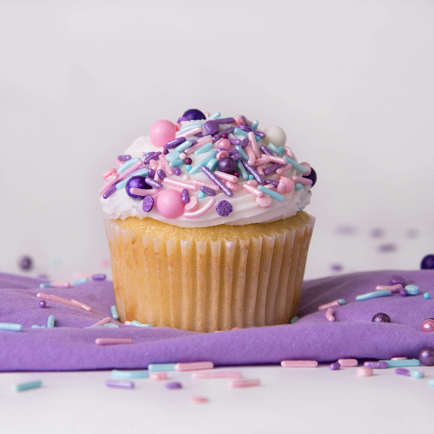 Sweets Indeed Sprinklefetti Colorful Cupcake Sprinkles for Kids Birthday Parties – Fun Topping for Cookies, Cakes, and Ice Cream Sundaes