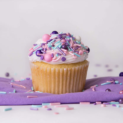 Sweets Indeed Sprinklefetti Colorful Cupcake Sprinkles for Kids Birthday Parties – Fun Topping for Cookies, Cakes, and Ice Cream Sundaes