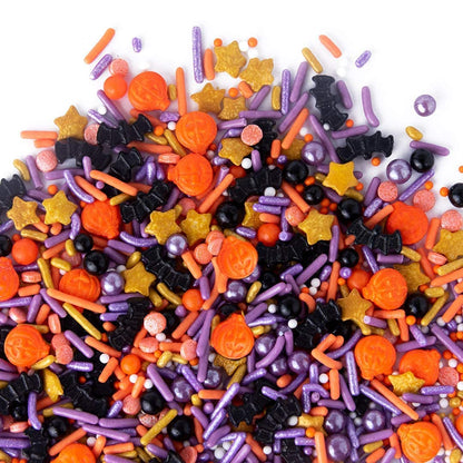Sweets Indeed Sprinklefetti Halloween Sprinkle Mix – Peanut Free & Gluten Free Cookie Decorating Toppings for Family Baking