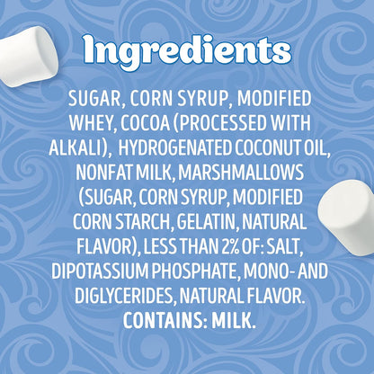 Swiss Miss Hot Cocoa with Mini Marshmallows – Safe, No Artificial Additives Drink Mix for Kids' Bedtime Treats