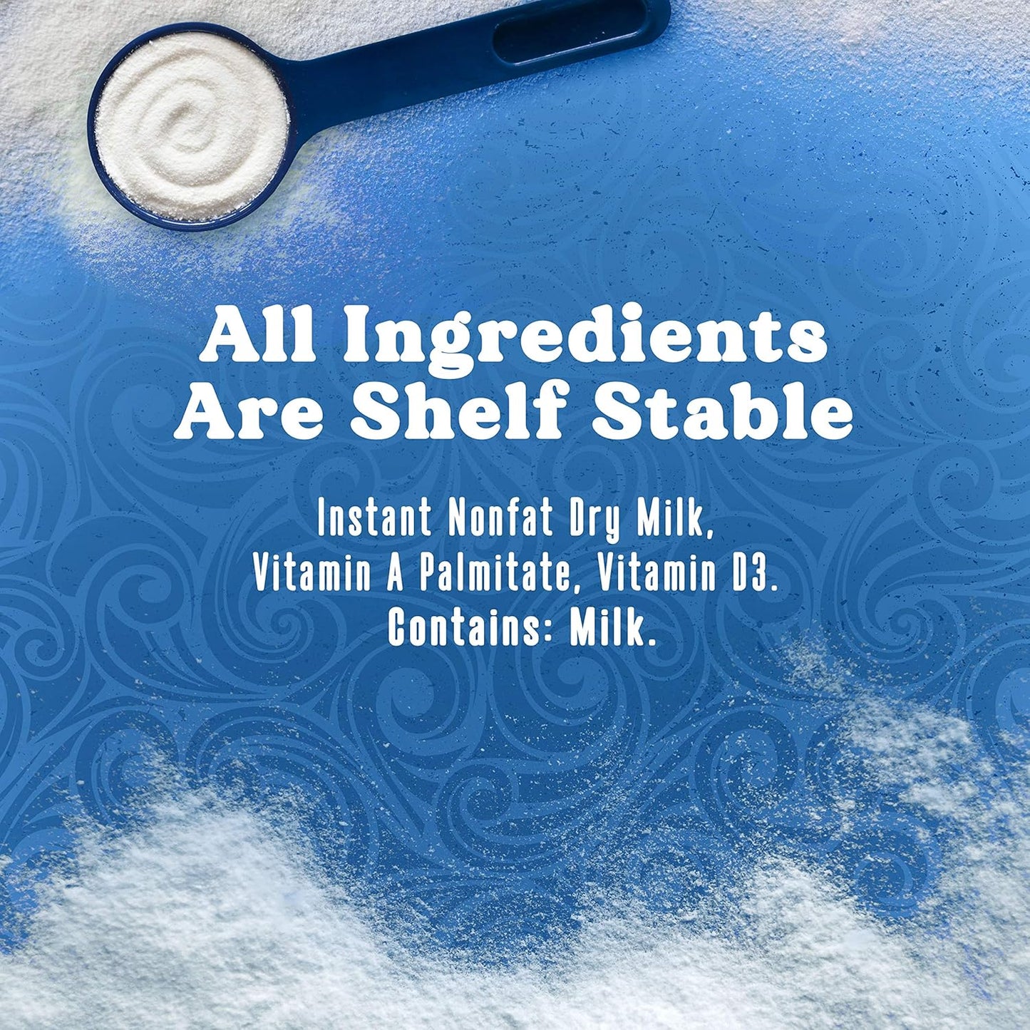 Swiss Miss Vitamin A & D Fortified Dry Milk – Low-Calorie Coffee and Tea Companion for Self-Care Mornings