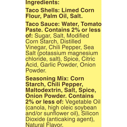 Old El Paso Taco Dinner Kit, Crunchy – Fun Housewarming Gift for New Homeowners and College Move-Ins