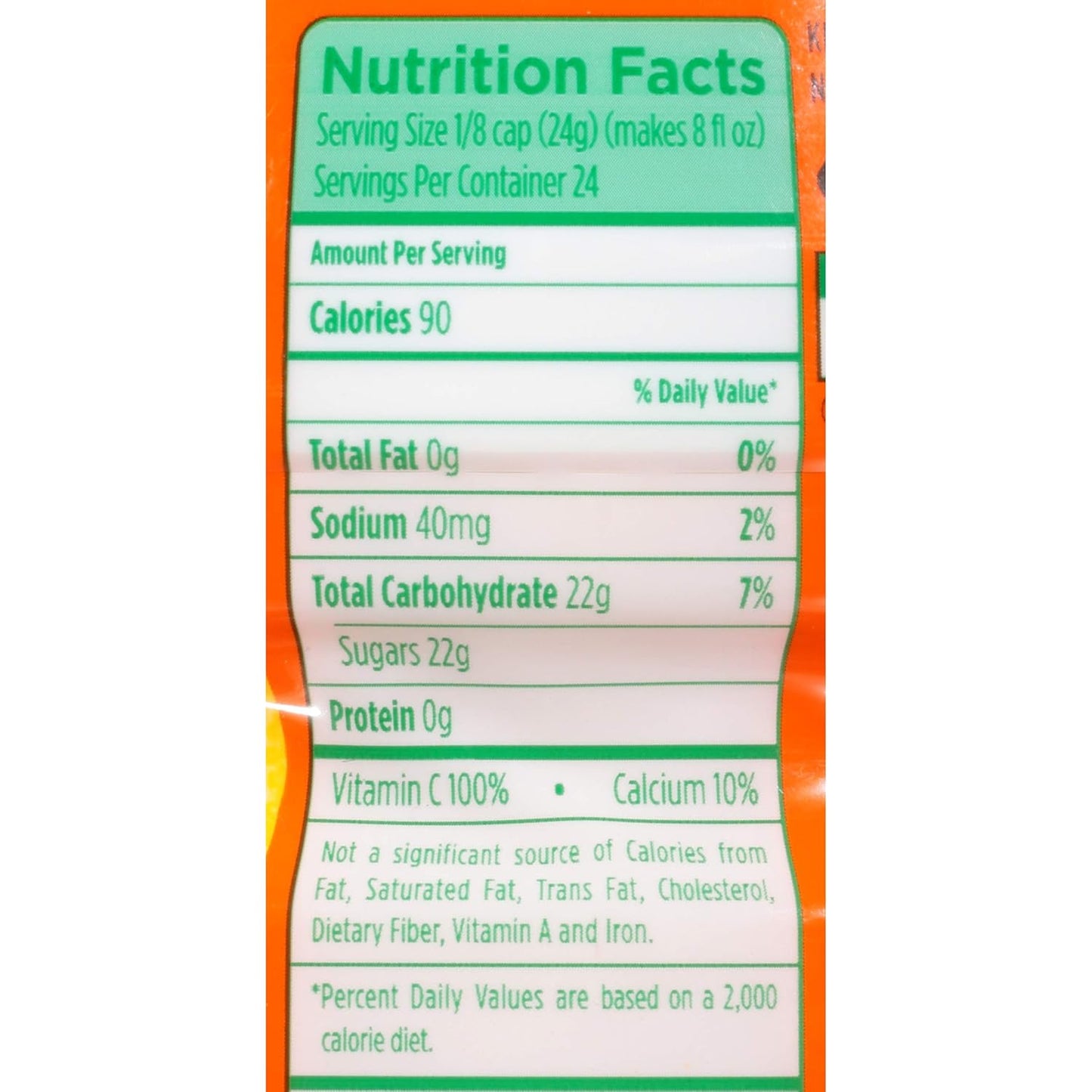 Tang Powdered Orange Drink Mix – Calcium and Vitamin C Boost for Wellness-Focused Home Kitchens
