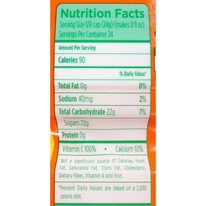 Tang Powdered Orange Drink Mix – Calcium and Vitamin C Boost for Wellness-Focused Home Kitchens
