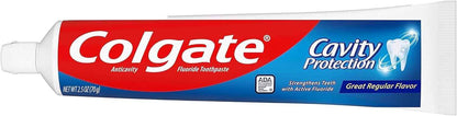 Colgate Cavity Protection Toothpaste – Daily Wellness Ritual for Enamel Care, Invigorating Mint Freshness
