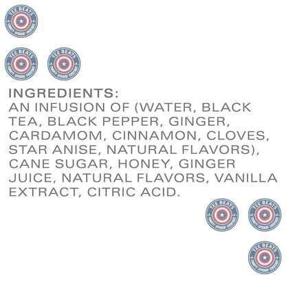 TAZO Classic Chai Black Tea Concentrate – Calming Caffeine Alternative for Self Care Morning Routine, 32 oz Carton