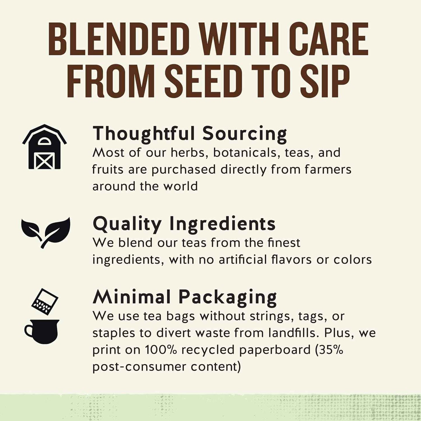 Celestial Seasonings Caffeine-Free Herbal Tea Box – Recyclable Paperboard Packaging for the Clutter-Free Pantry, 5 Blends