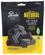 Panda Licorice Chew – Resealable Soft Candy for Camping Trips and Picnics, 7 oz